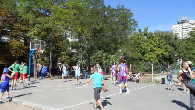 Спорт во дворе